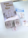 Jewellery Gift Box for Her with Personalised Name